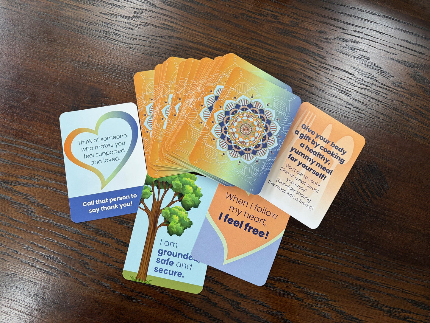 Transform Your Mindset affirmation & action cards