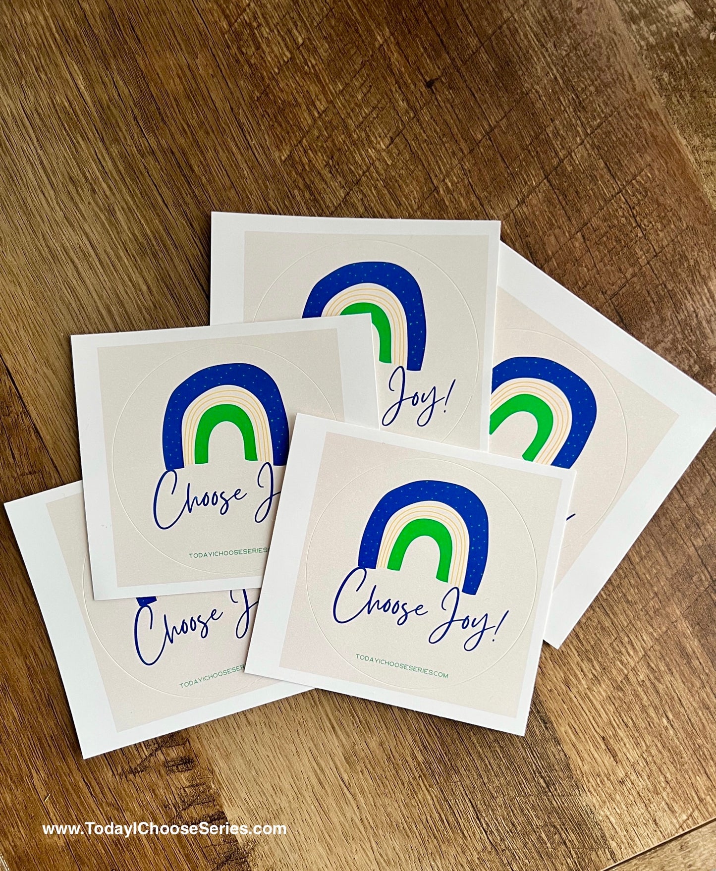 Choose Joy rainbow sticker