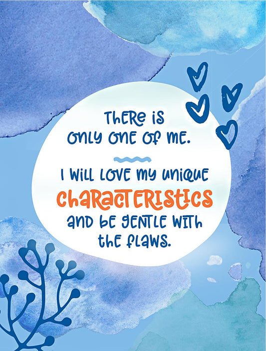 Self-love affirmation digital card