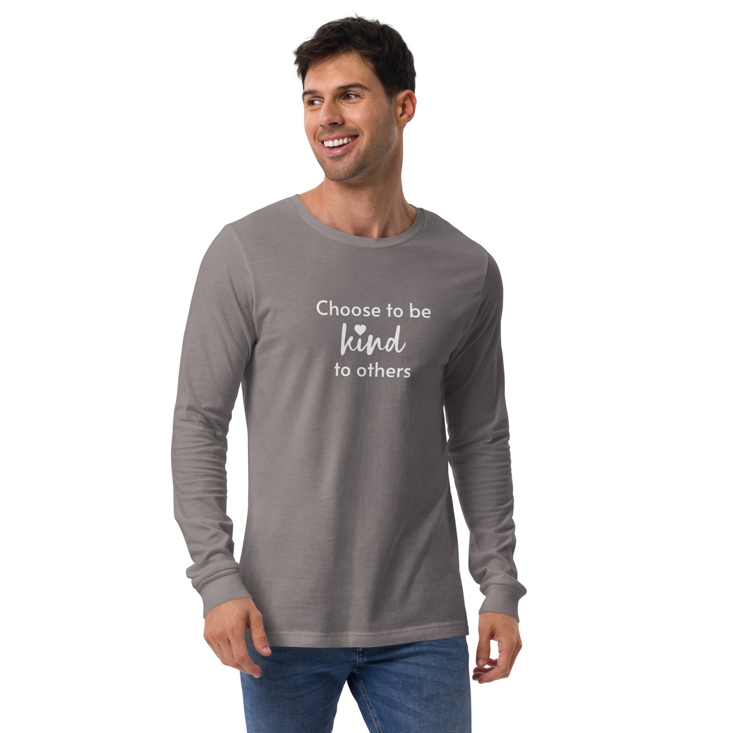 Choose to be kind unisex long sleeve tee