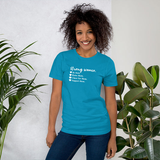 Strong women short sleeve shirt