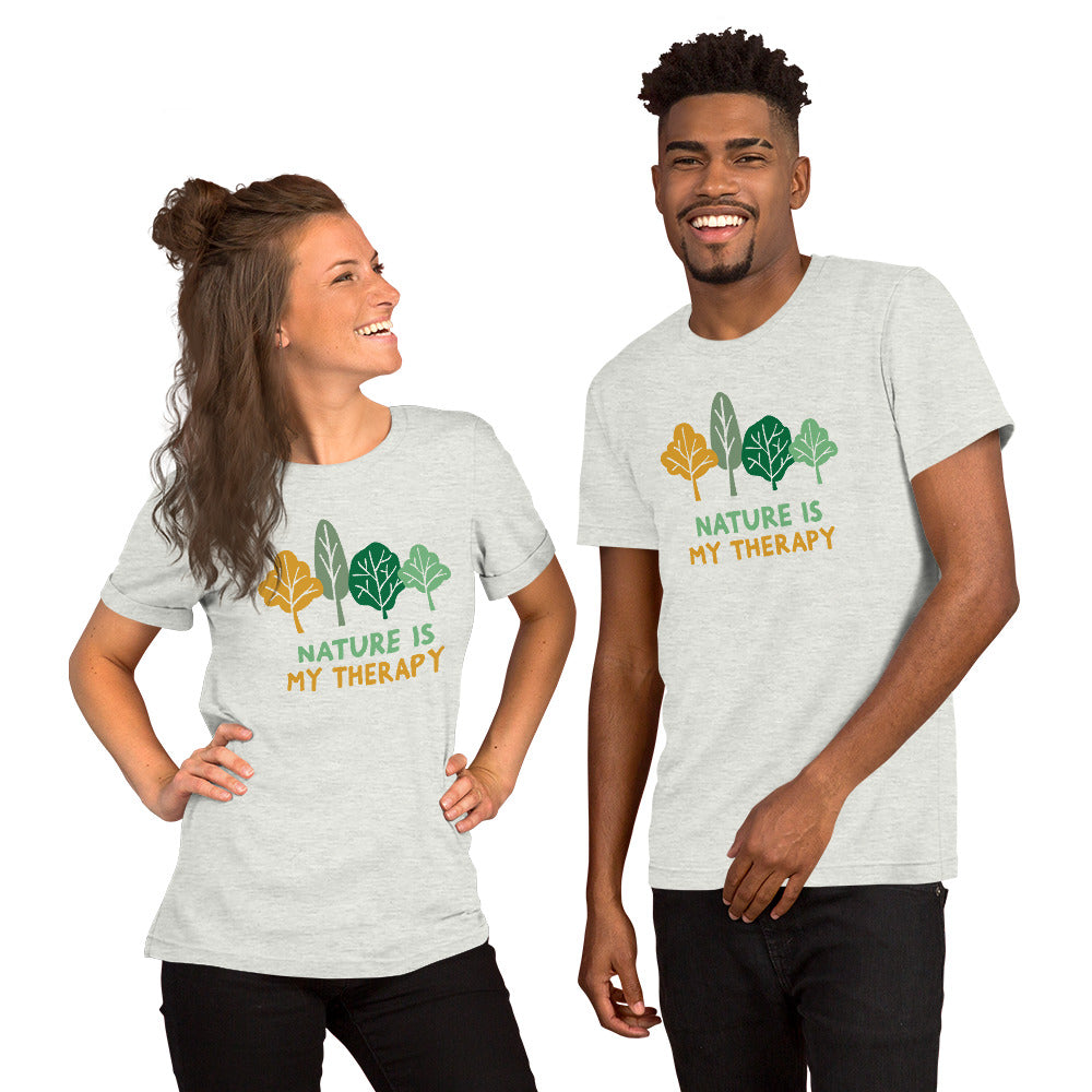 Nature is my therapy unisex t-shirt