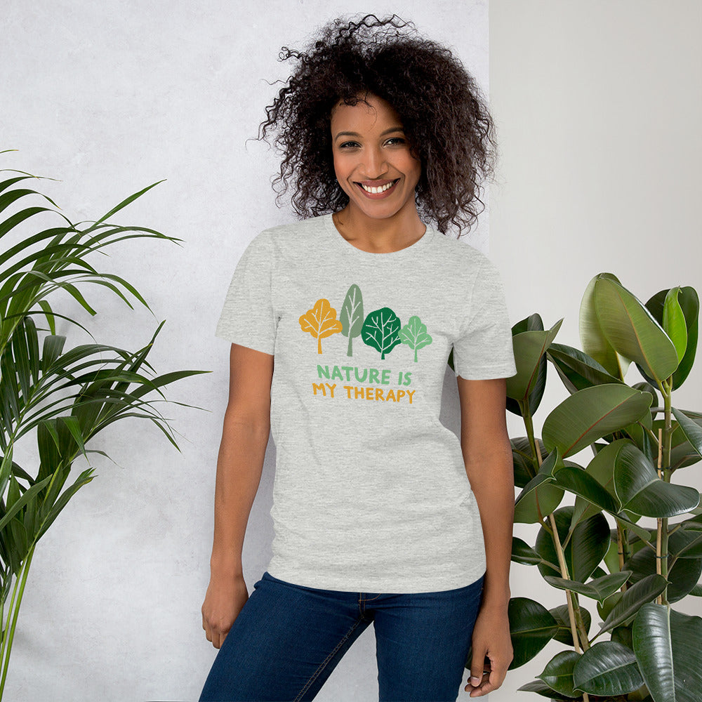 Nature is my therapy unisex t-shirt