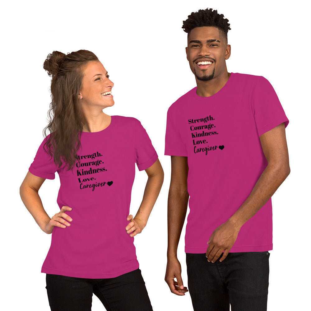 Caregiver unisex t-shirt
