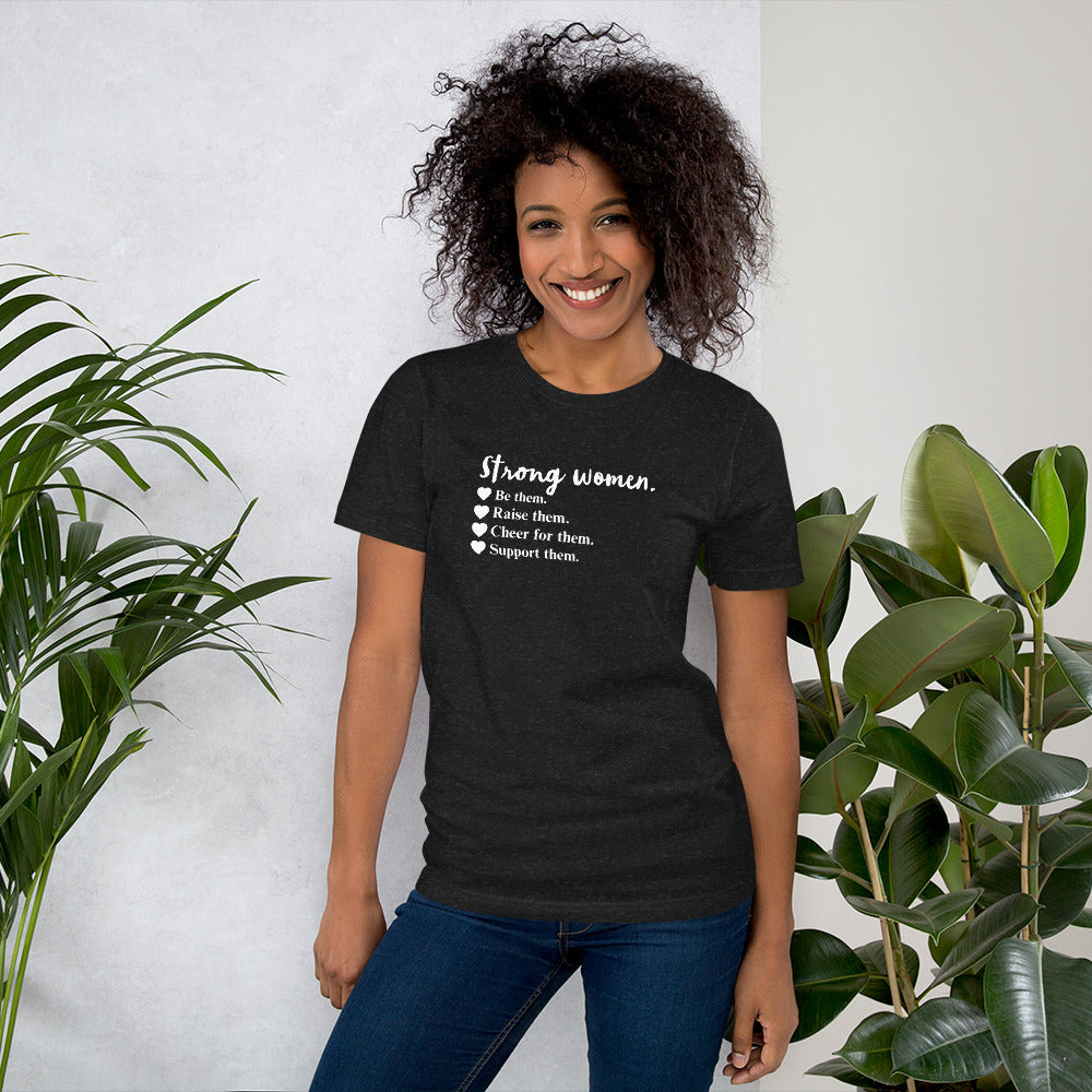 Strong women short sleeve shirt