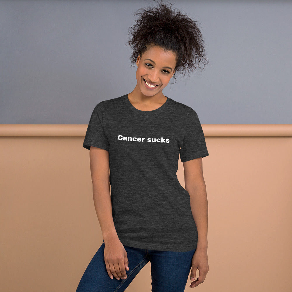 Cancer Sucks / Fight Cancer unisex t-shirt