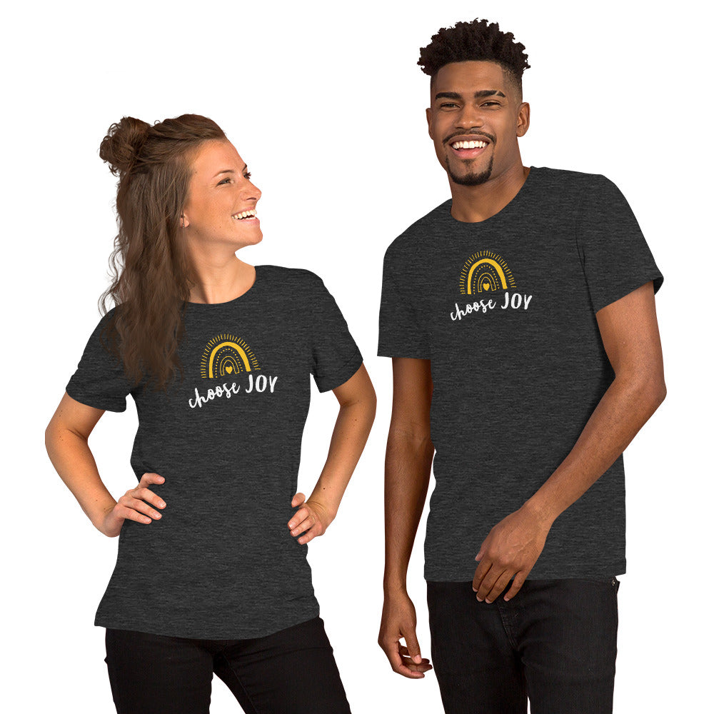 Choose Joy (sunshine) unisex t-shirt