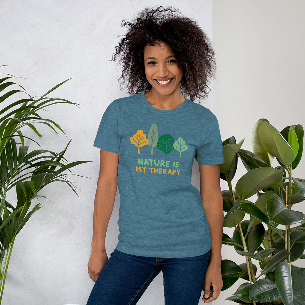 Nature is my therapy unisex t-shirt