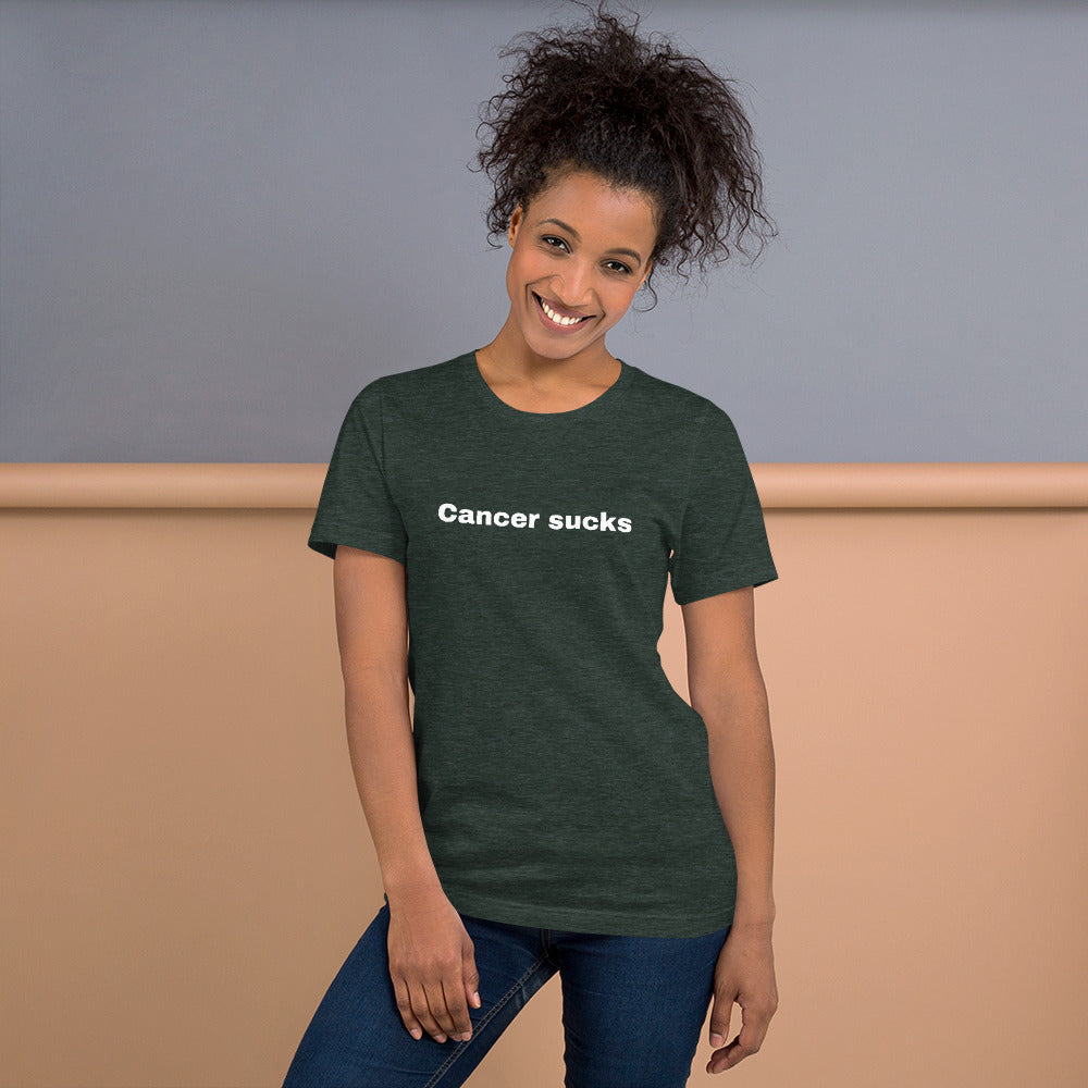 Cancer Sucks / Fight Cancer unisex t-shirt