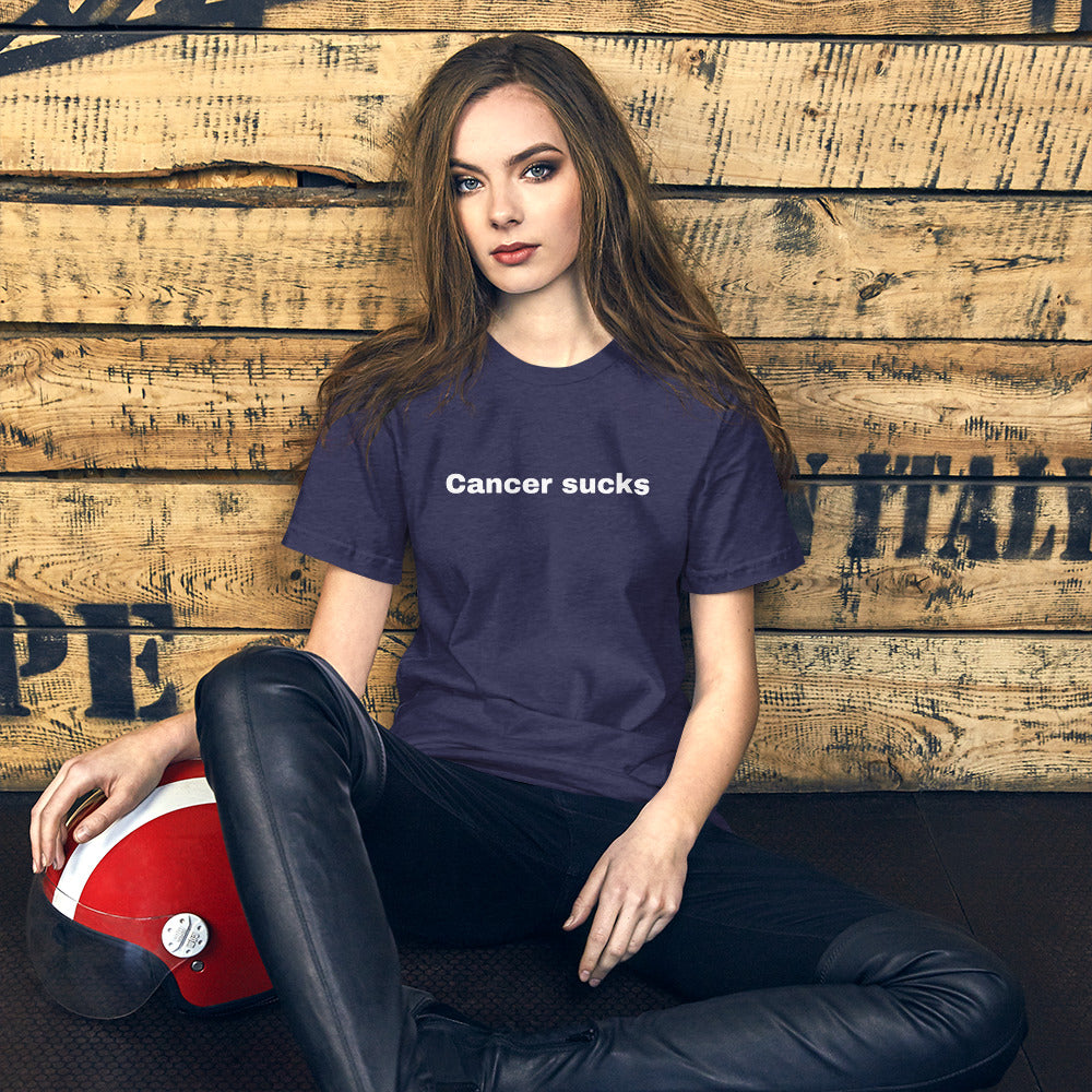 Cancer Sucks / Fight Cancer unisex t-shirt