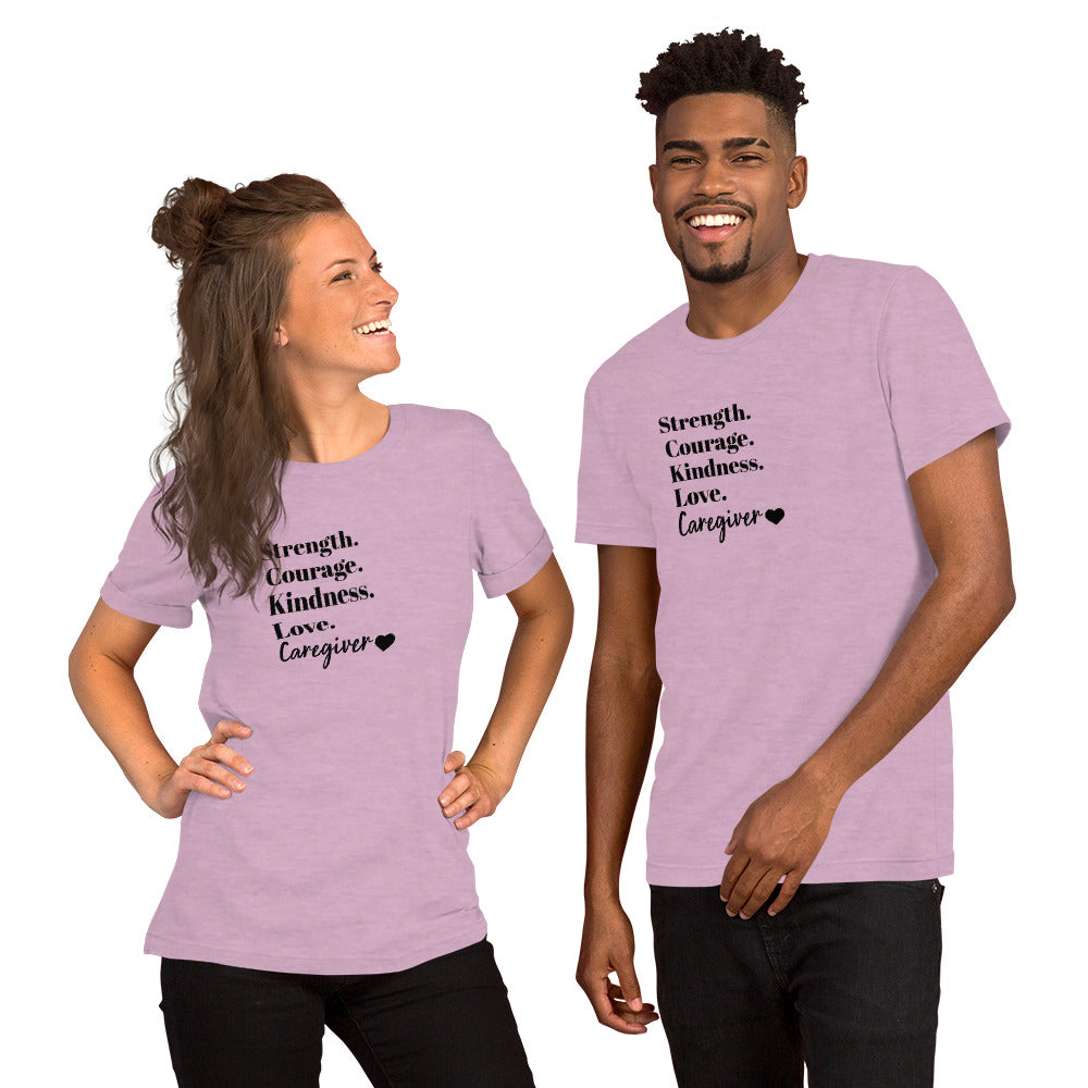 Caregiver unisex t-shirt