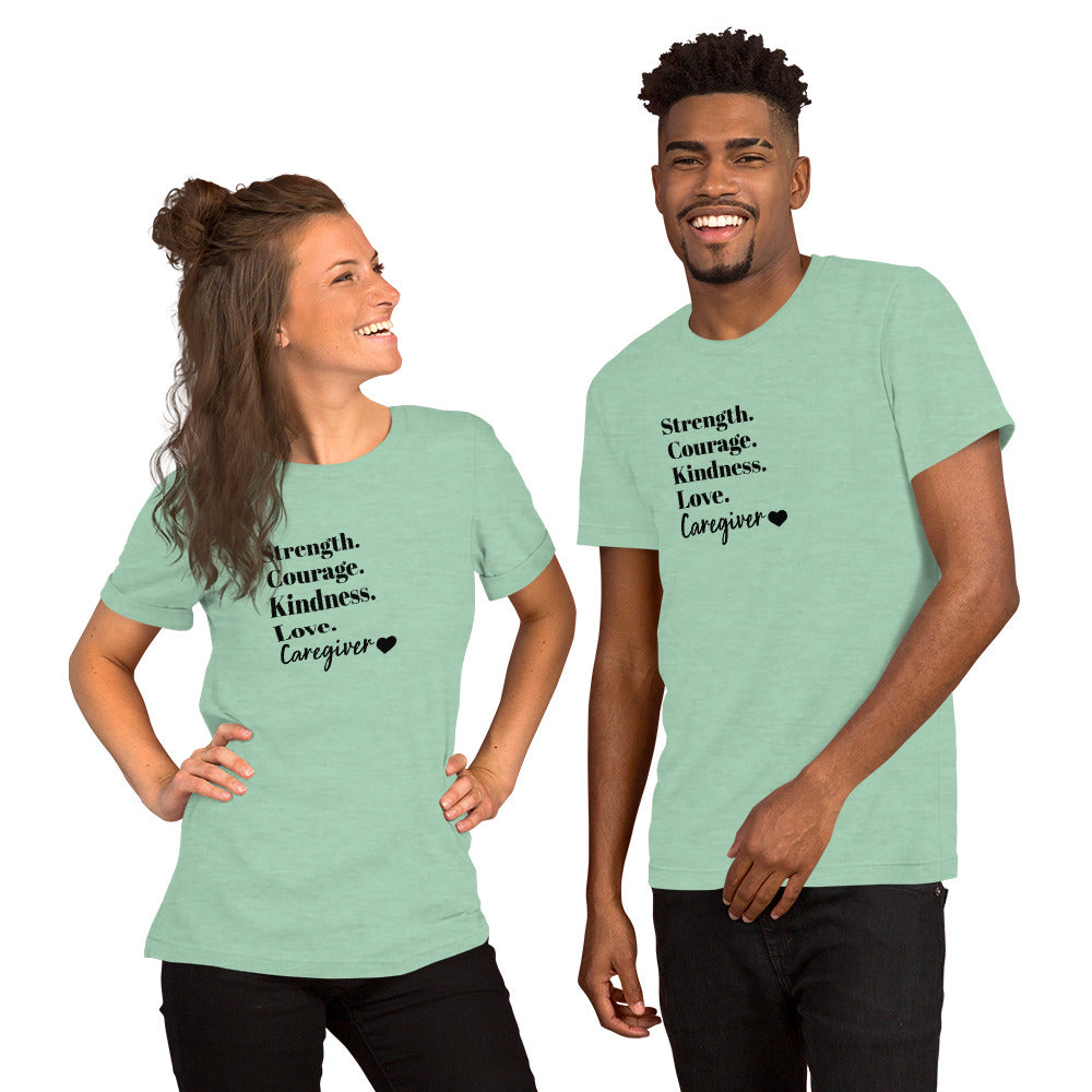 Caregiver unisex t-shirt