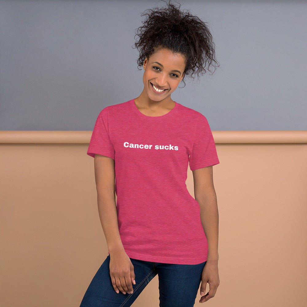 Cancer Sucks / Fight Cancer unisex t-shirt