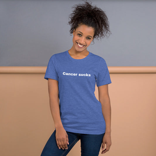 Cancer Sucks / Fight Cancer unisex t-shirt
