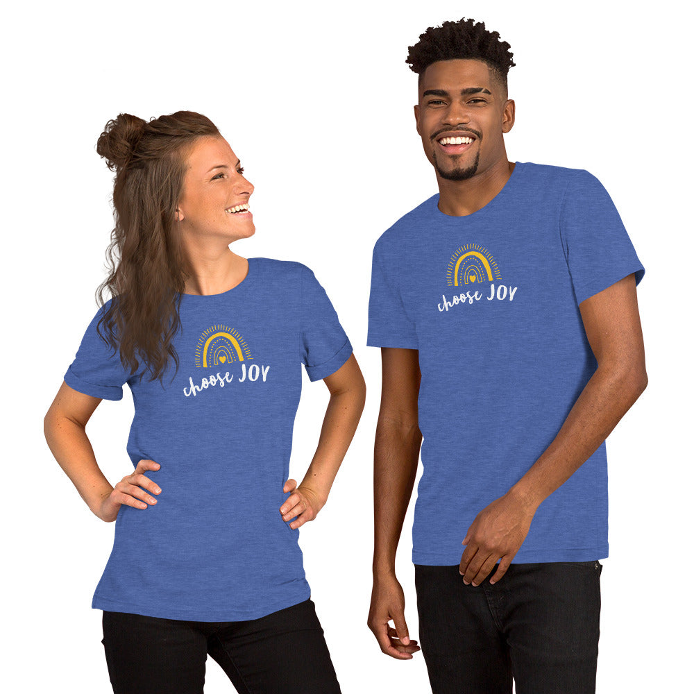 Choose Joy (sunshine) unisex t-shirt
