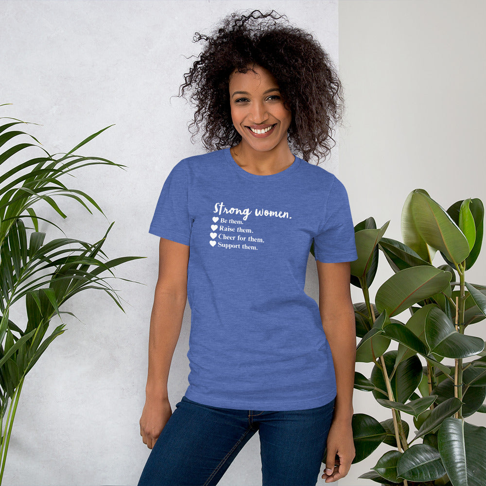 Strong women short sleeve shirt