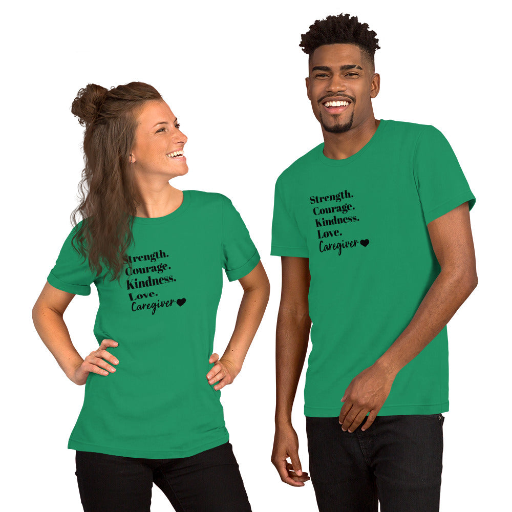 Caregiver unisex t-shirt