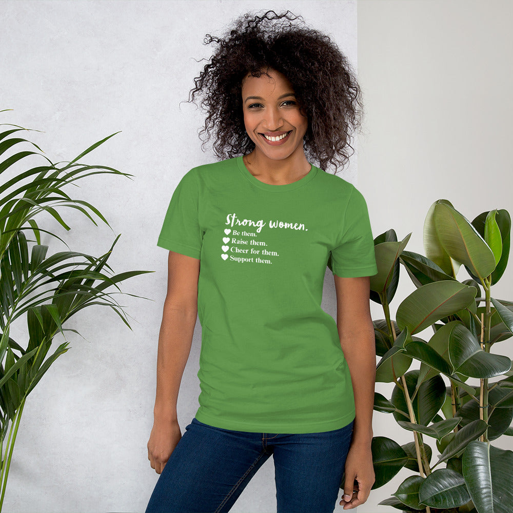 Strong women short sleeve shirt