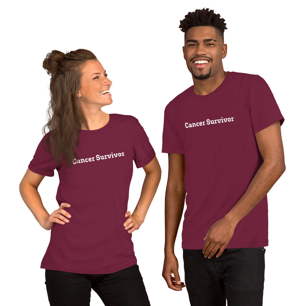 Cancer survivor unisex t-shirt