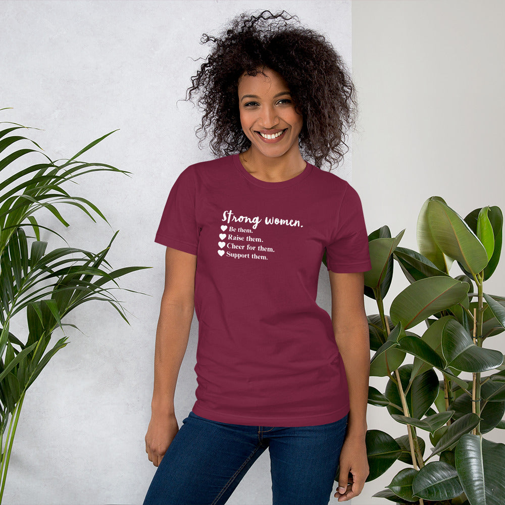 Strong women short sleeve shirt