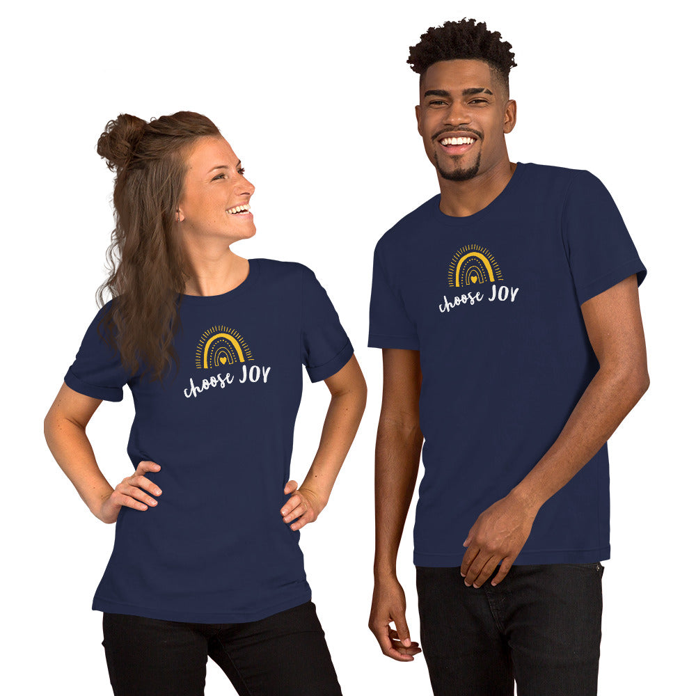 Choose Joy (sunshine) unisex t-shirt