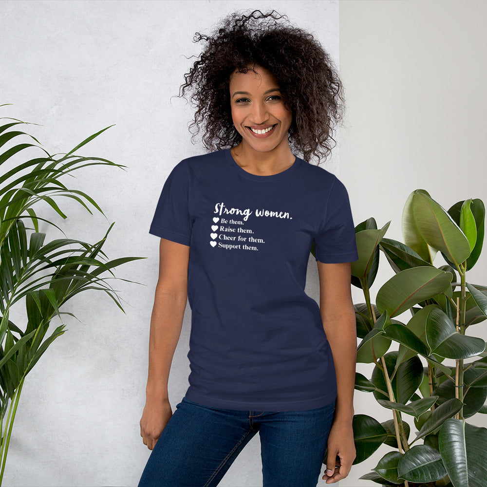 Strong women short sleeve shirt