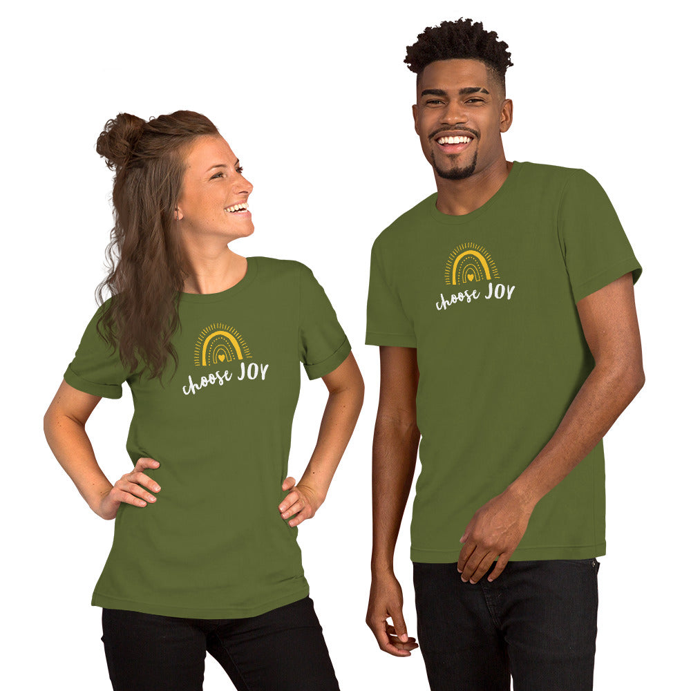 Choose Joy (sunshine) unisex t-shirt