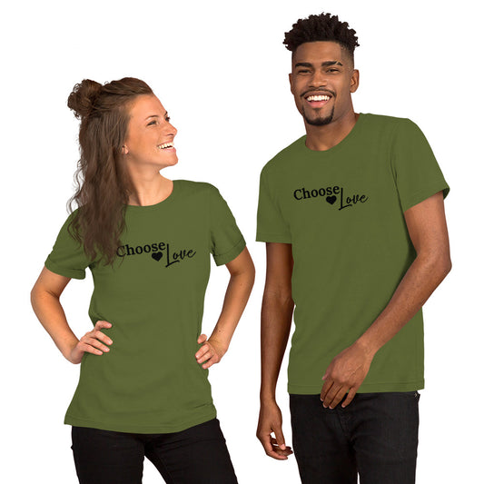 Choose Love unisex t-shirt
