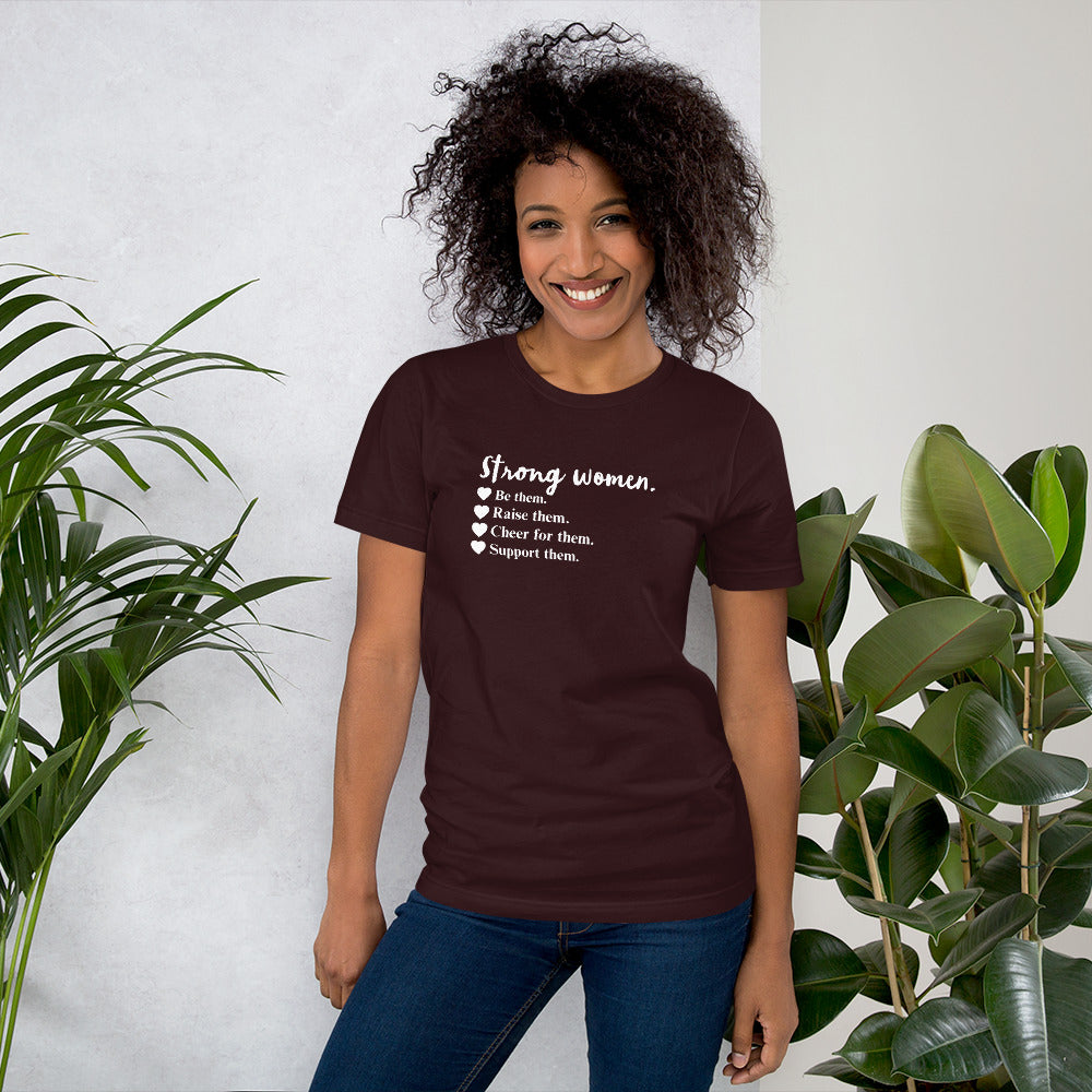 Strong women short sleeve shirt