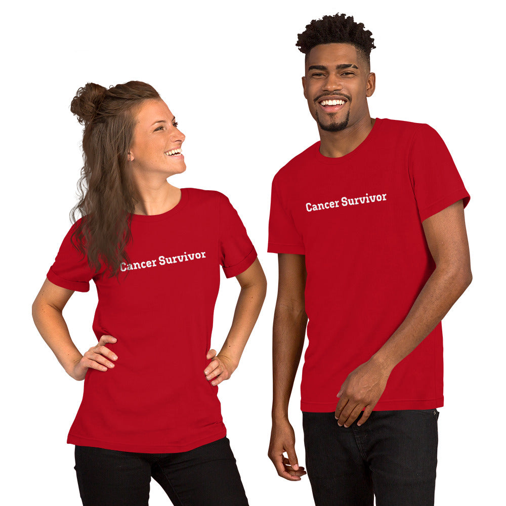 Cancer survivor unisex t-shirt