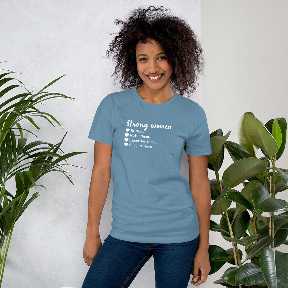 Strong women short sleeve shirt