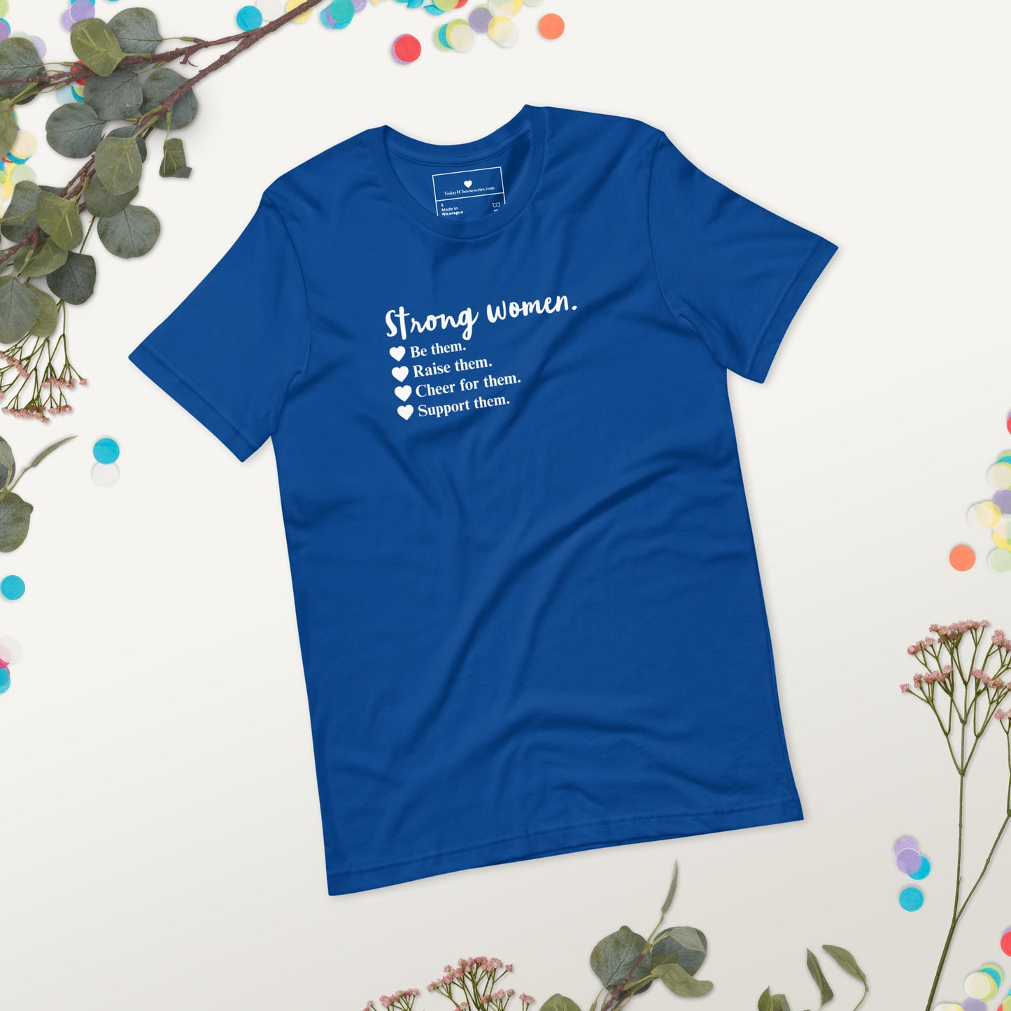 Strong women short sleeve shirt