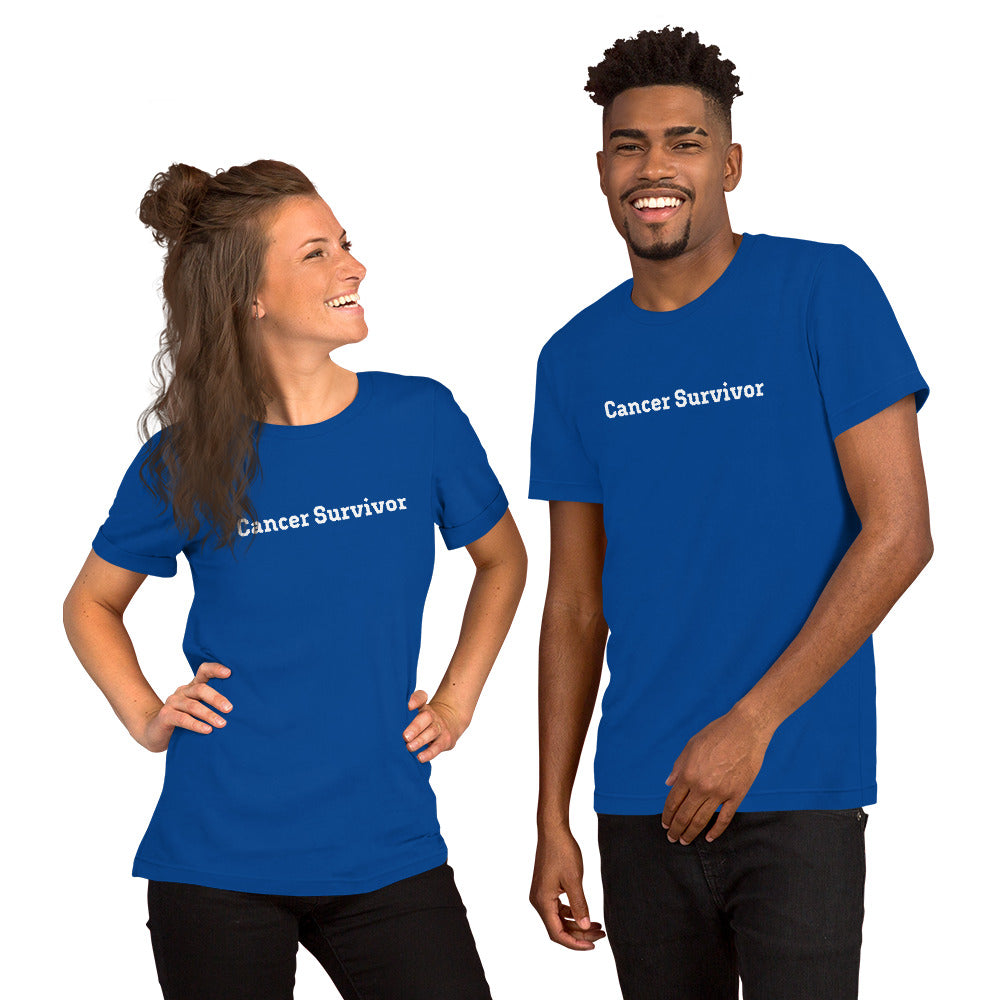 Cancer survivor unisex t-shirt