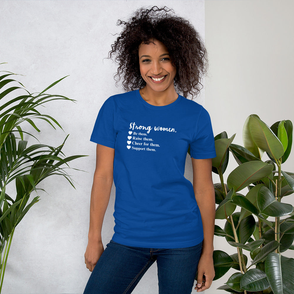 Strong women short sleeve shirt