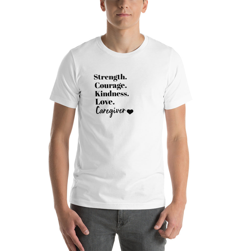 Caregiver unisex t-shirt