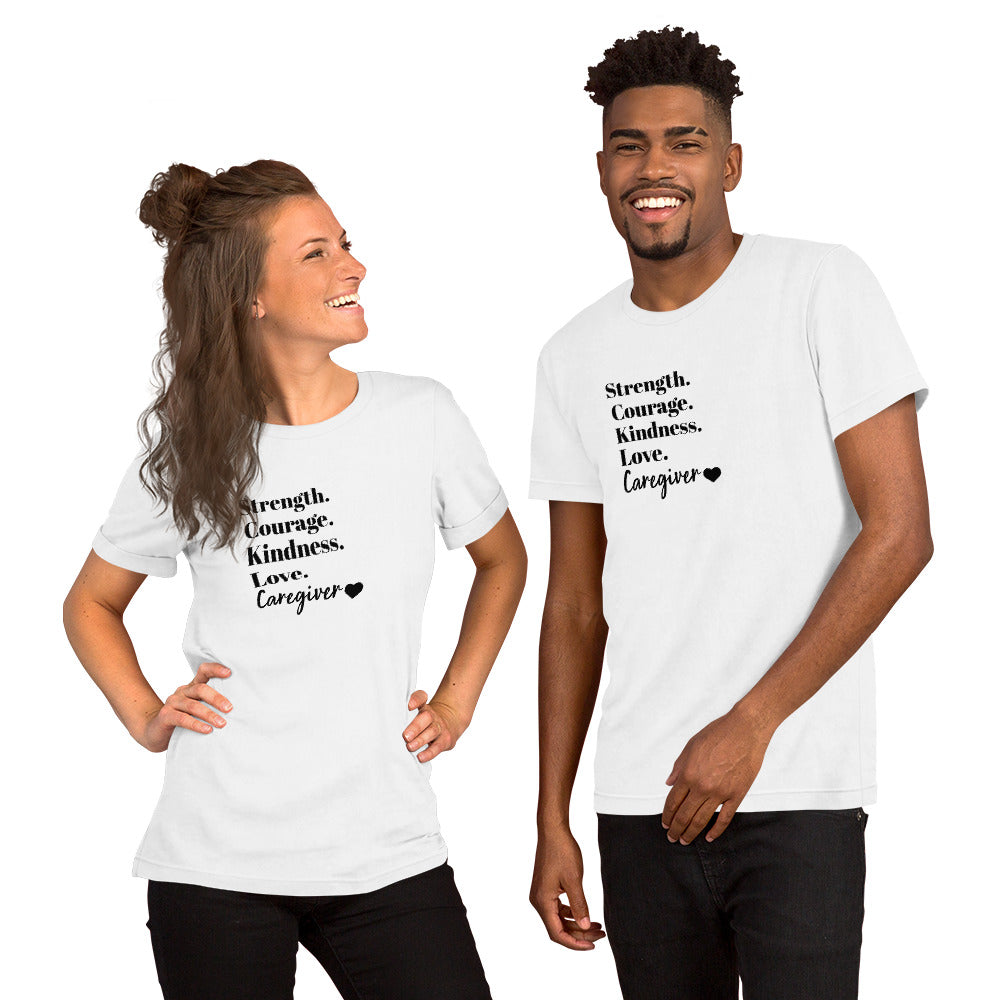 Caregiver unisex t-shirt