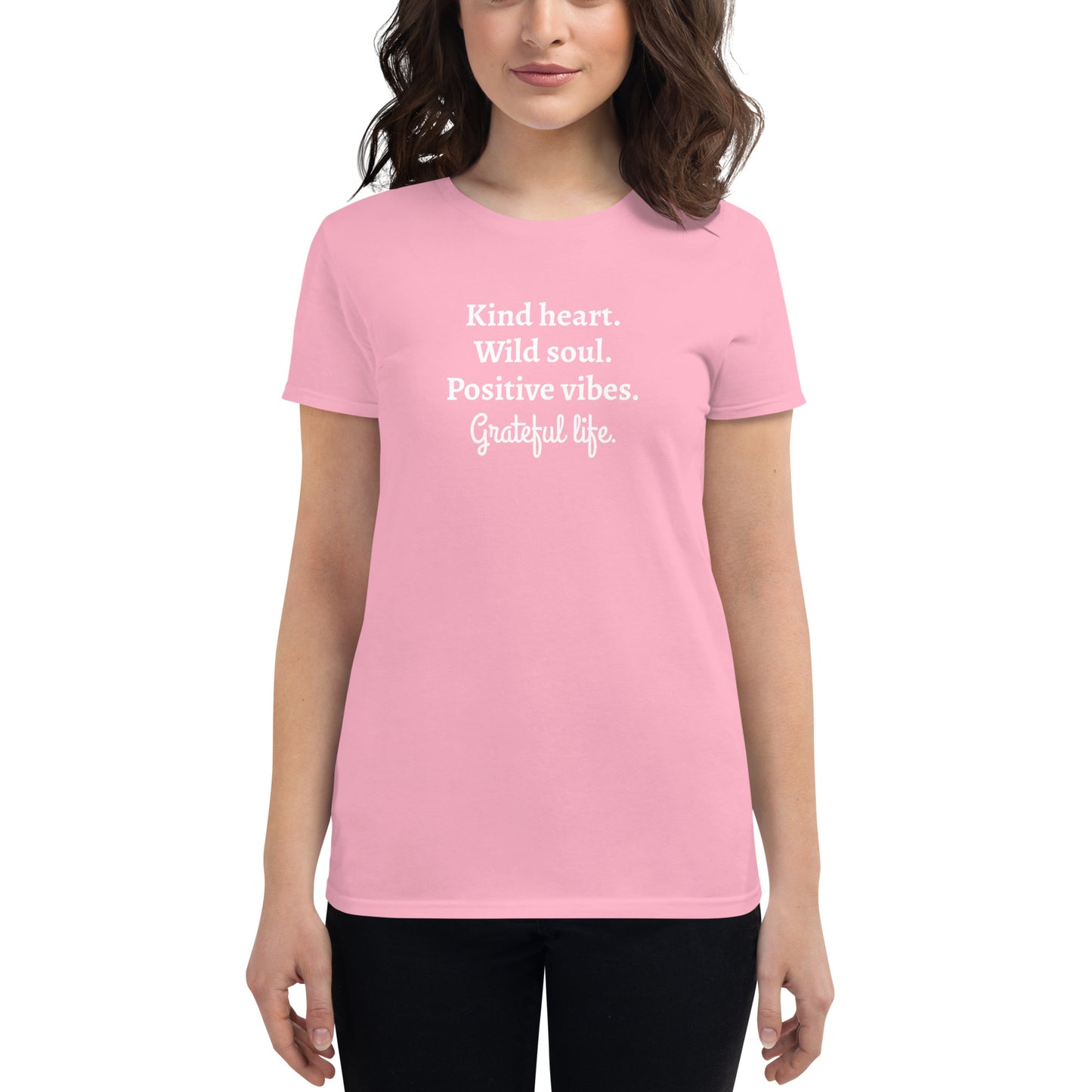 Grateful Life women's short sleeve t-shirt