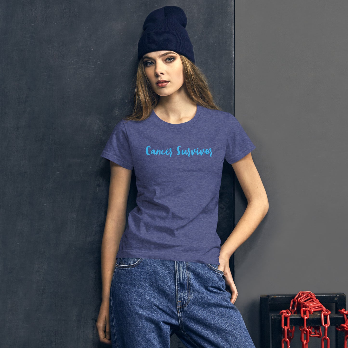 Cancer Survivor women's short sleeve t-shirt