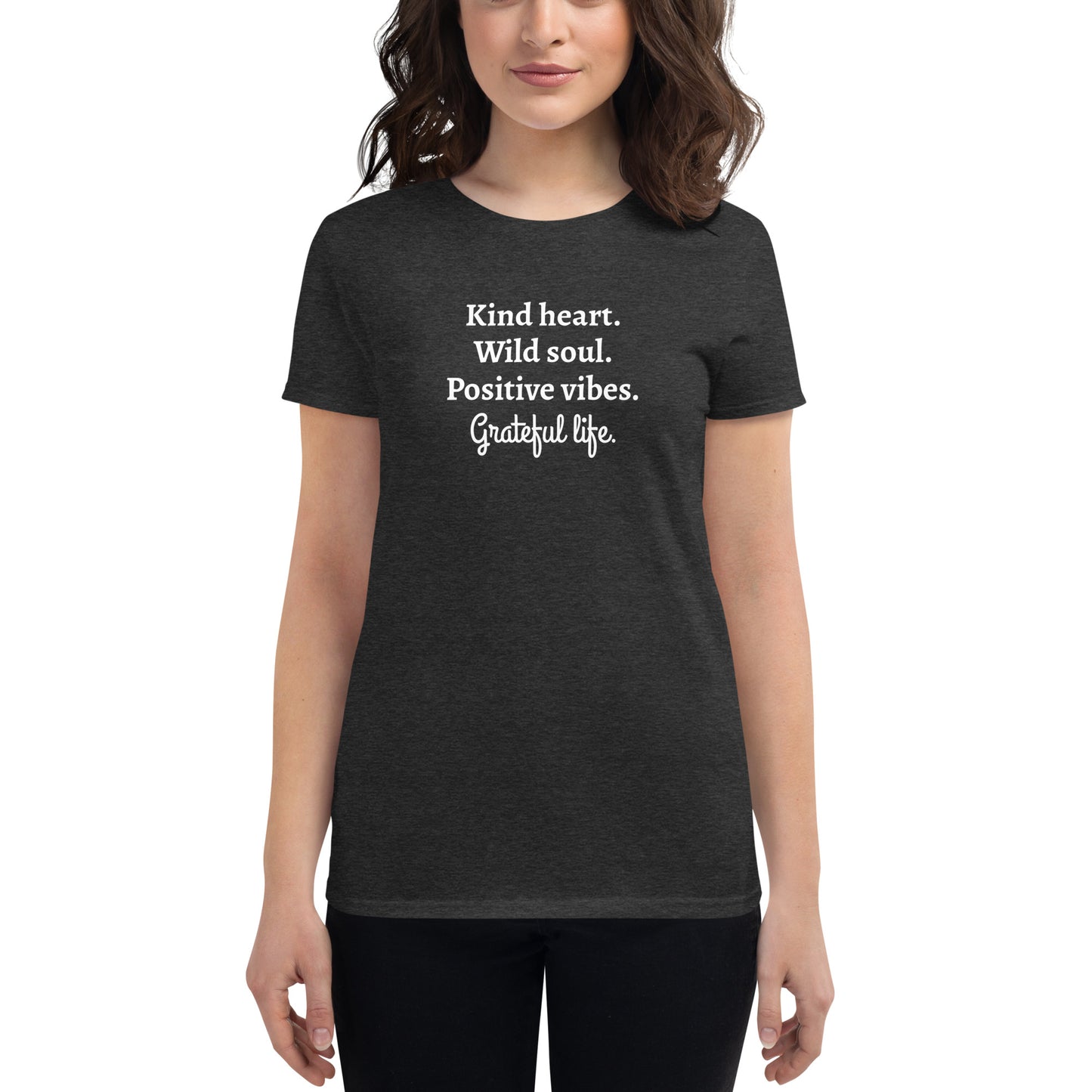 Grateful Life women's short sleeve t-shirt