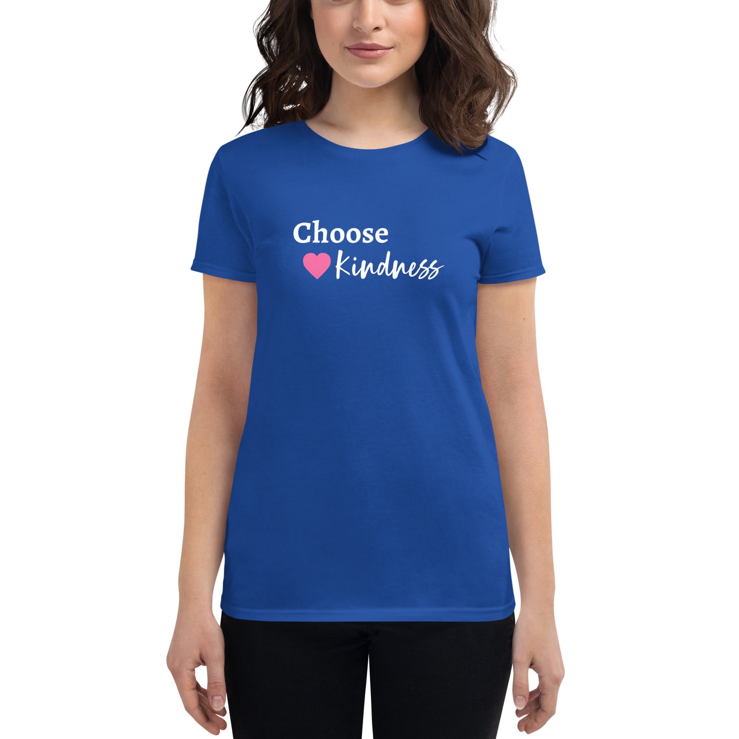 Choose kindness women's short sleeve t-shirt