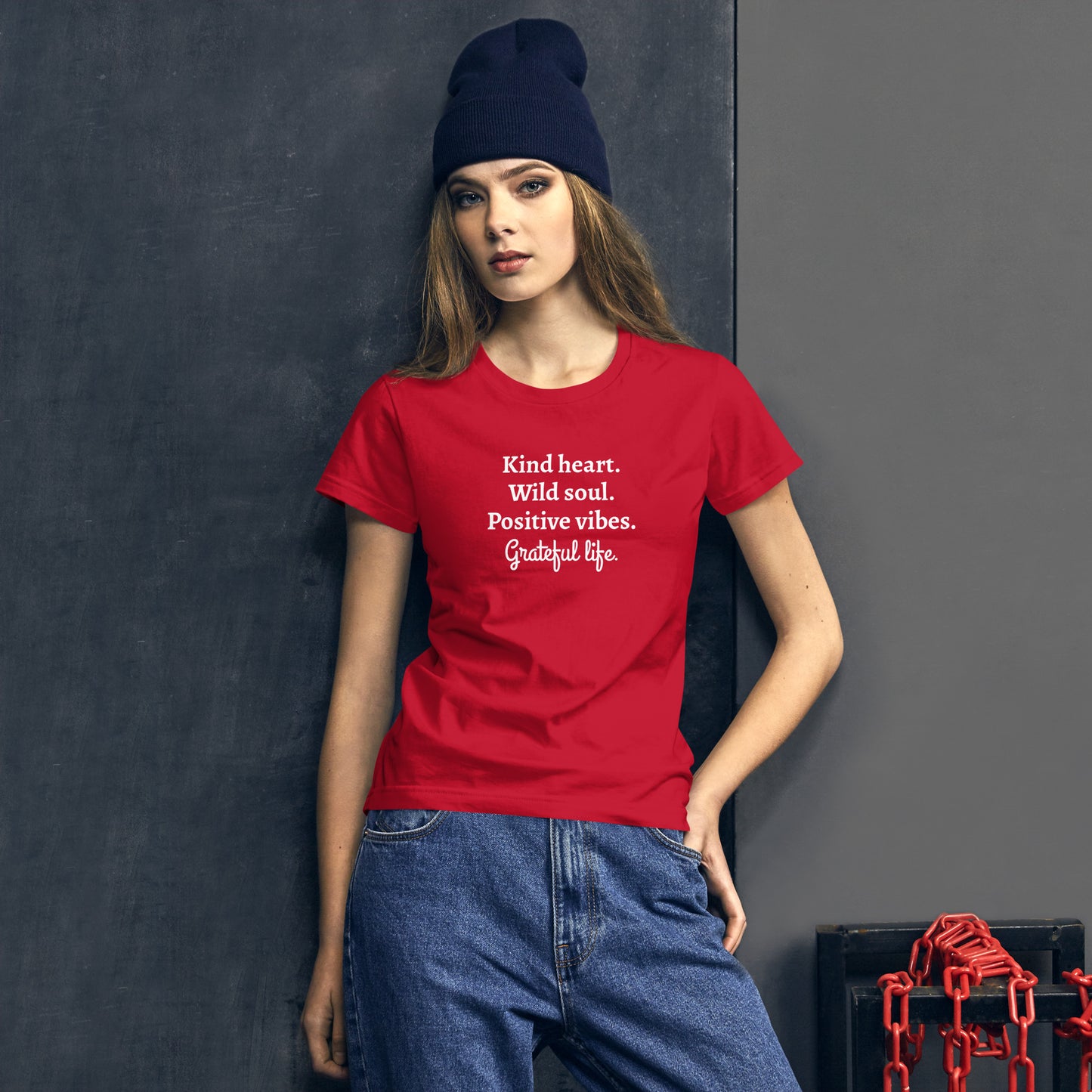 Grateful Life women's short sleeve t-shirt