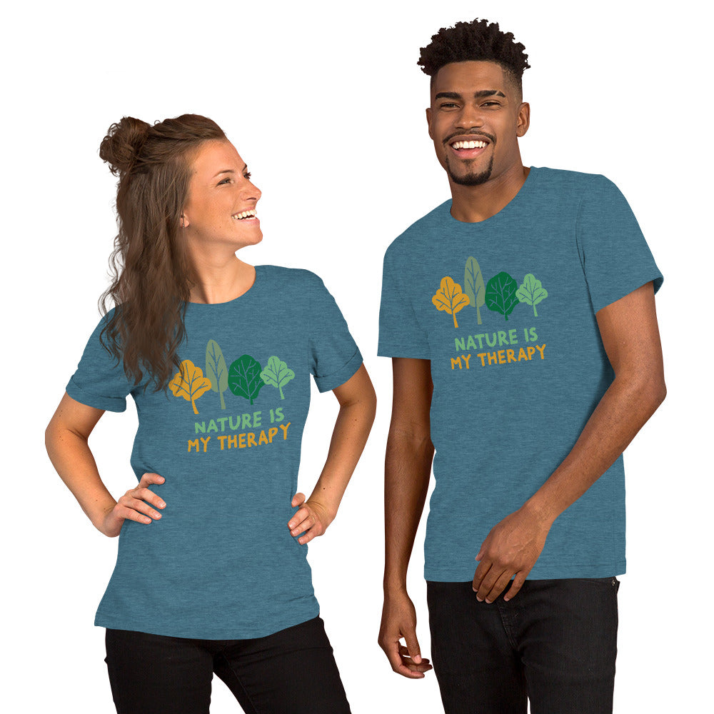 Nature is my therapy unisex t-shirt