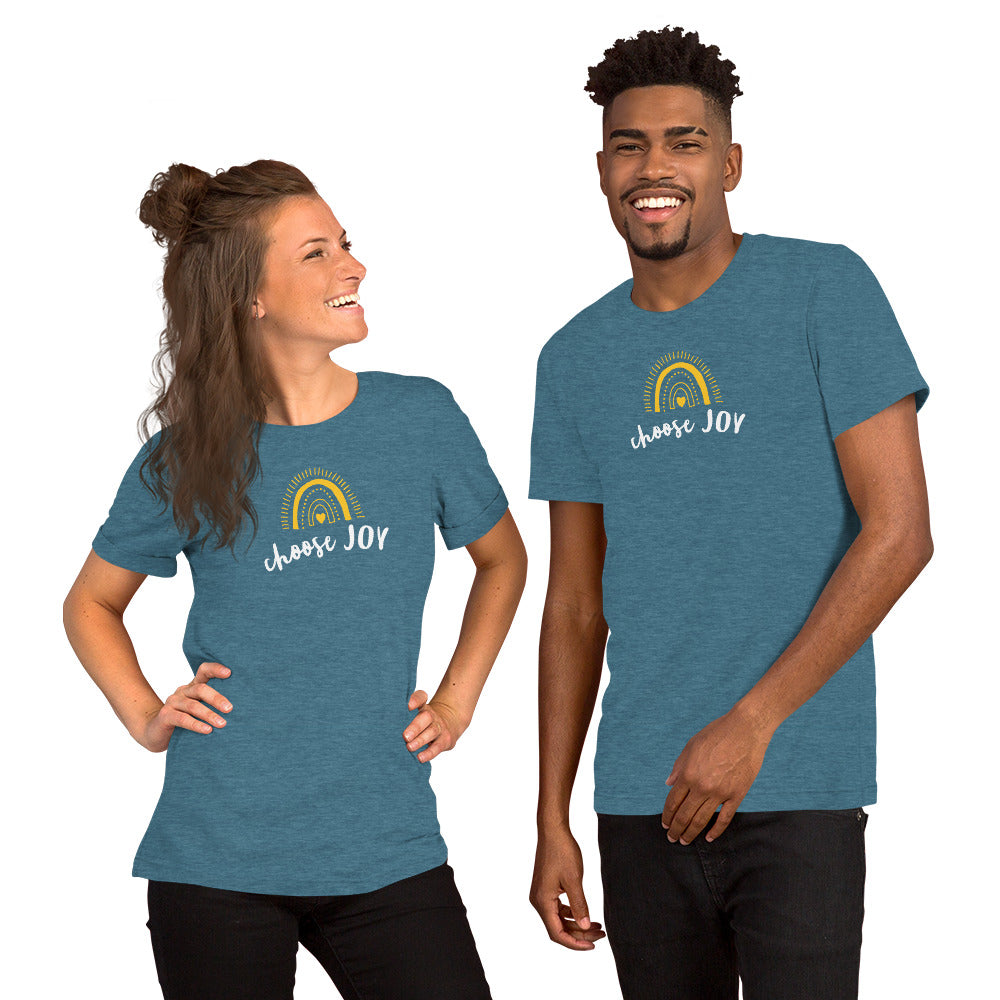 Choose Joy (sunshine) unisex t-shirt