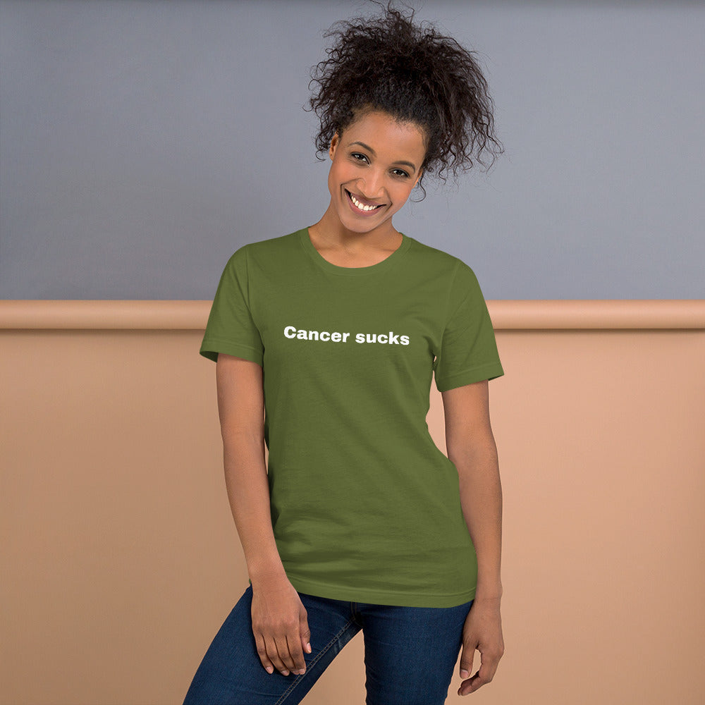 Cancer Sucks / Fight Cancer unisex t-shirt
