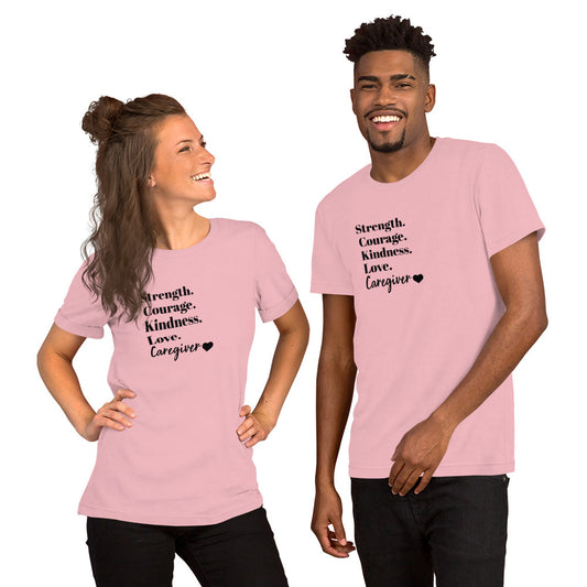 Caregiver unisex t-shirt