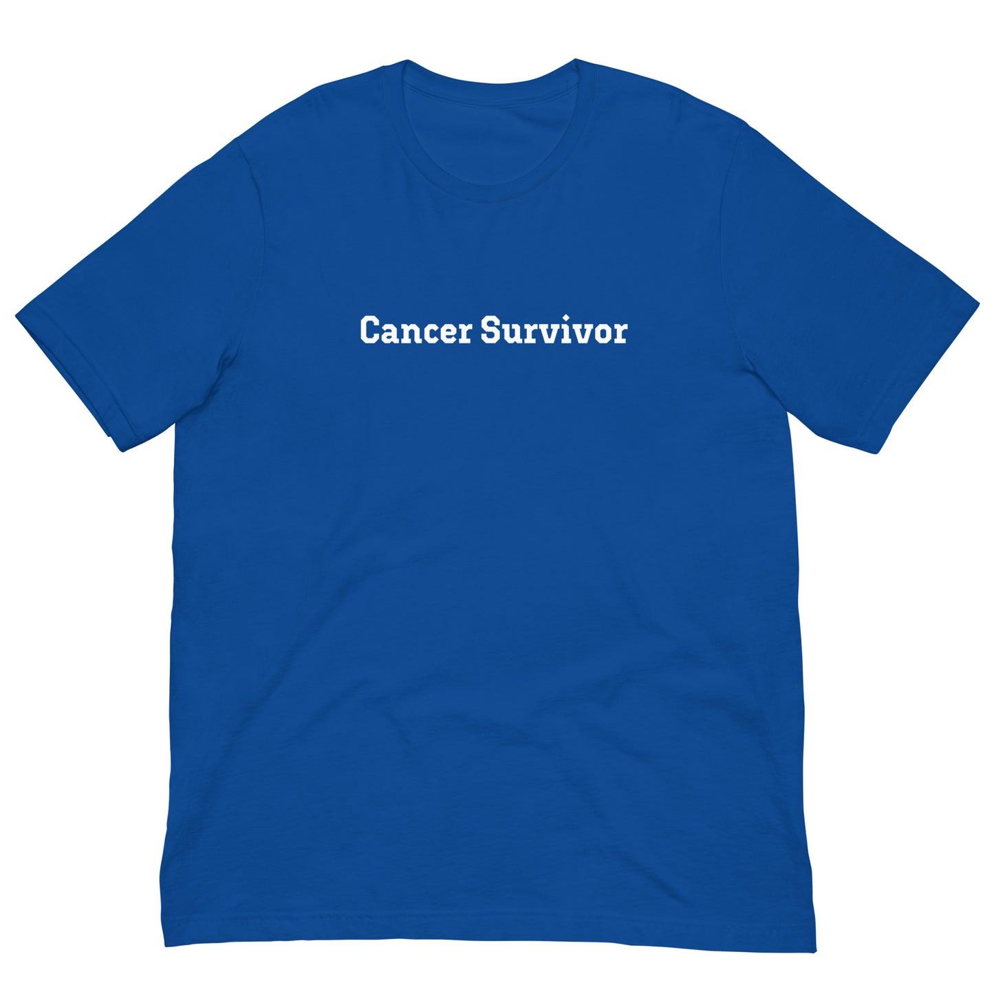 Cancer survivor unisex t-shirt