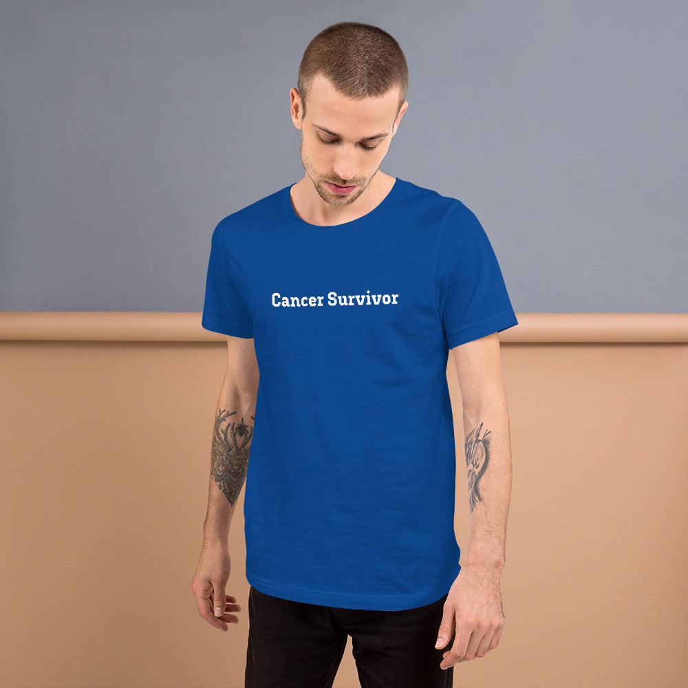 Cancer survivor unisex t-shirt