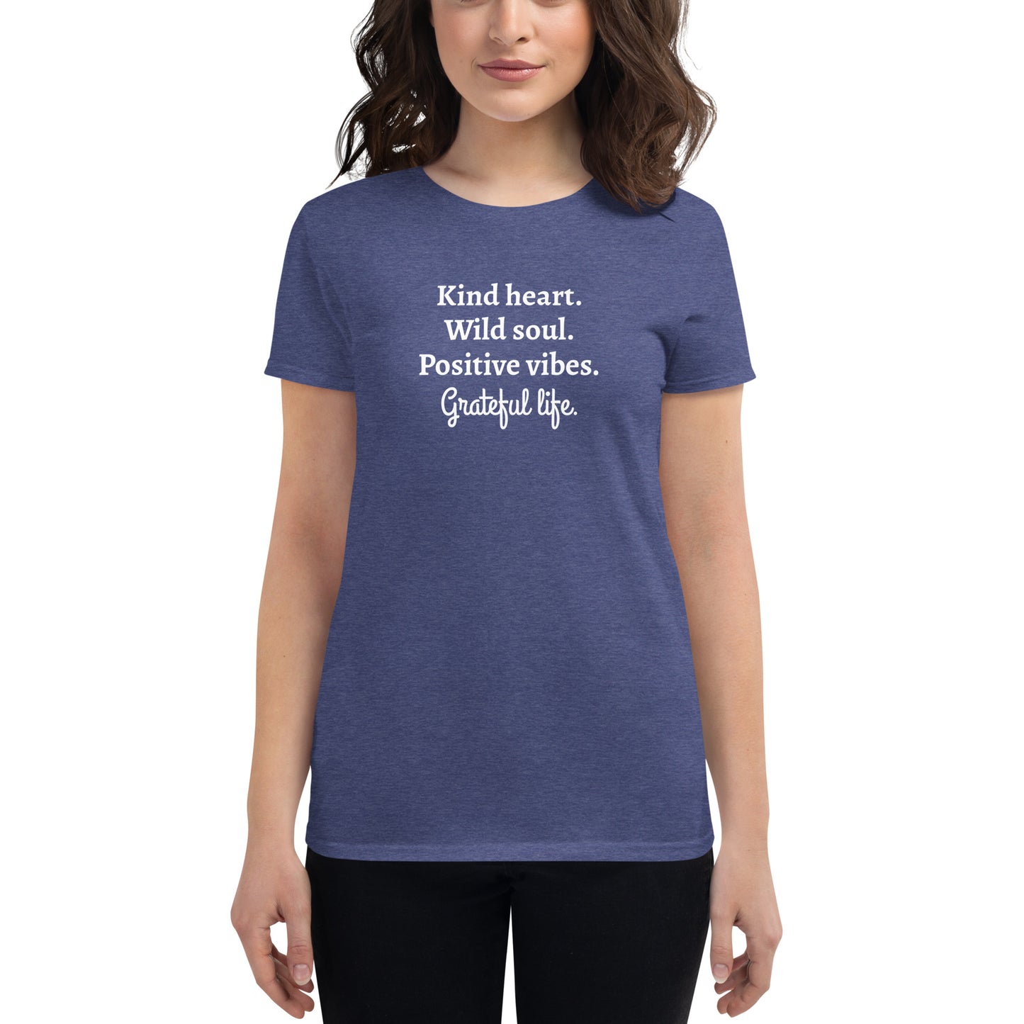 Grateful Life women's short sleeve t-shirt