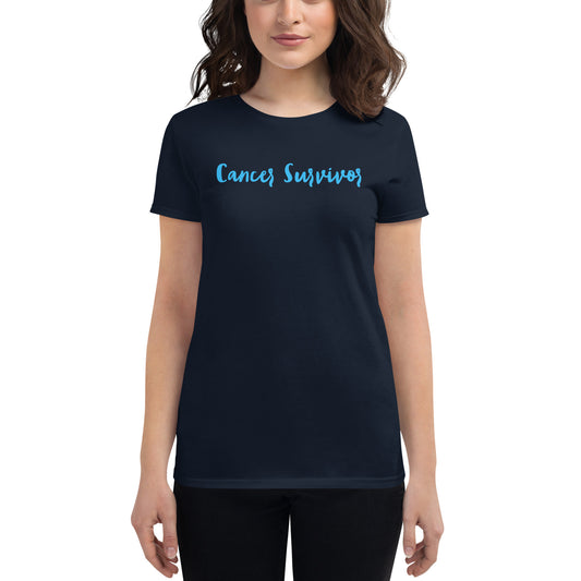 Cancer Survivor women's short sleeve t-shirt